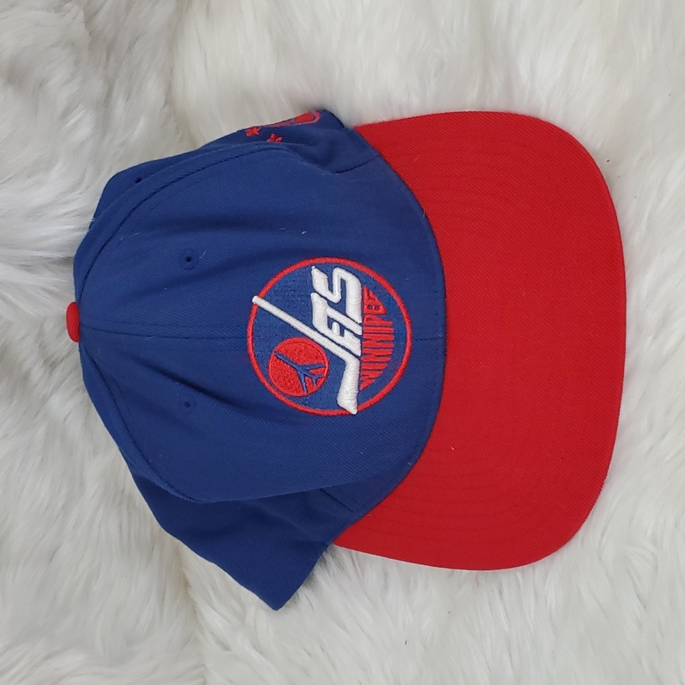 Mitchell & Ness Winnipeg Jets wool baseball Hat Cap embroidered logo